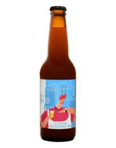 24 Birra Arpus 24 Hours Milkshake Ipa 0,33 l
