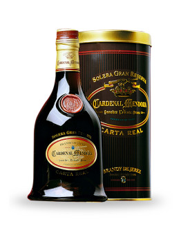 Cardenal Mendoza Carta Real Solera Gran Reserva metal box