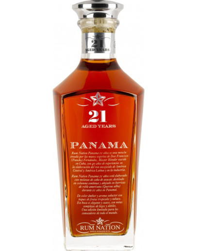 Rum Nation Panama Decanter 21 y.o.