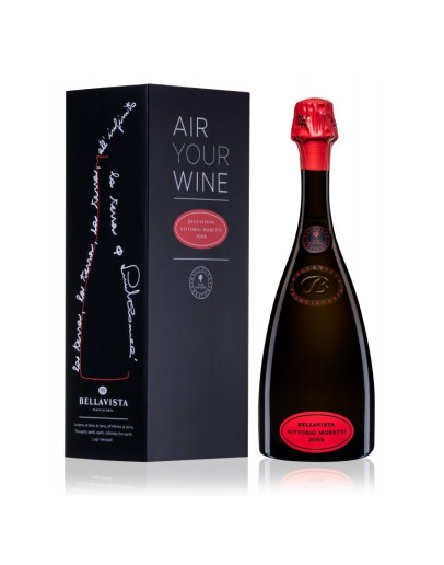 Franciacorta Bellavista Riserva Moretti Magnum cofanetto
