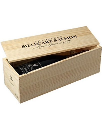 Champagne Billecart Salmon Brut Rèserve 15 l in cassa di legno