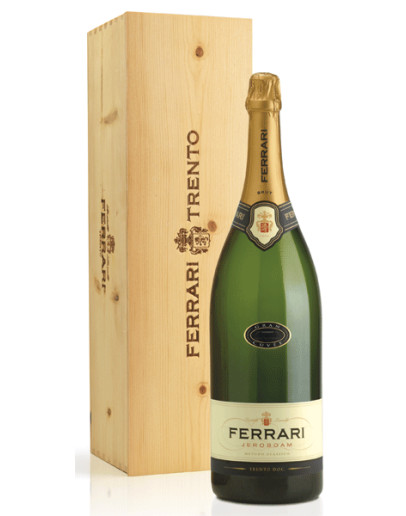 Ferrari Brut 9 l in cassa di legno