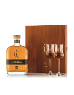 Grappa Le Giare Gewürztraminer + 2 Gläser - 0,7 l