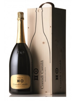 Franciacorta Contadi Castaldi Brut docg 6 l in cassa di legno