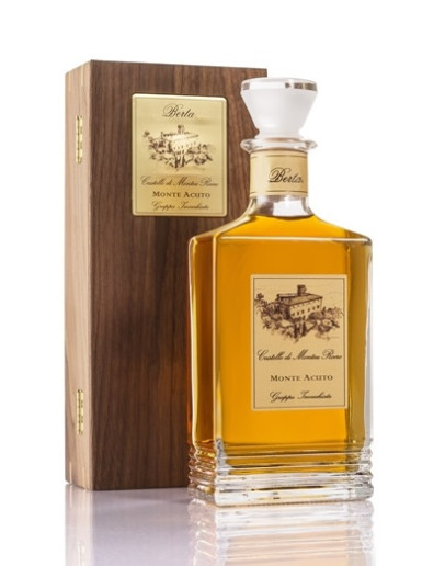 Im Alter von Grappa Monte Acuto in Holzkiste