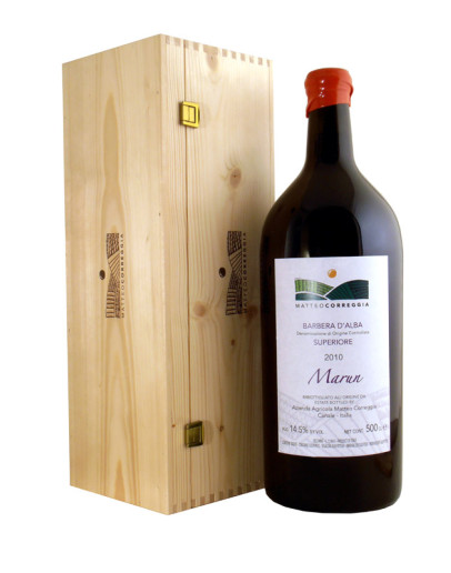 Barbera d'Alba Superiore doc 2024 - Marun 5 l in cassa di legno