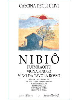 Monferrato Dolcetto Nibio Terre Rosse 2004