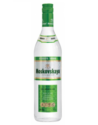 Vodka Moskovskaya 70 cl