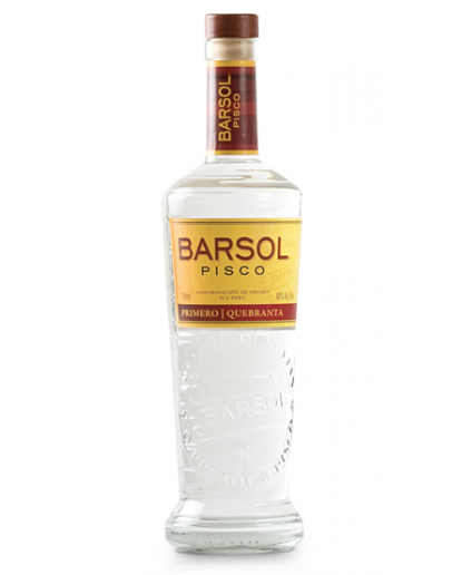 Pisco Primero Quebranta Barsol