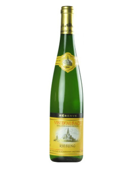 6 Riesling Blanc Rèserve d'Alsace Aoc 2019