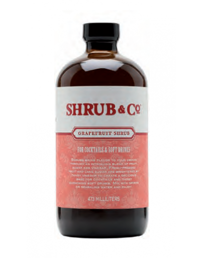 Spicy Grapefruit Shrub