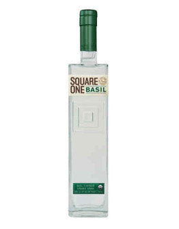Vodka Square One Organic Basilikum