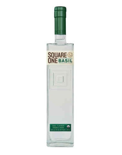 Vodka Square One Organic Basilikum