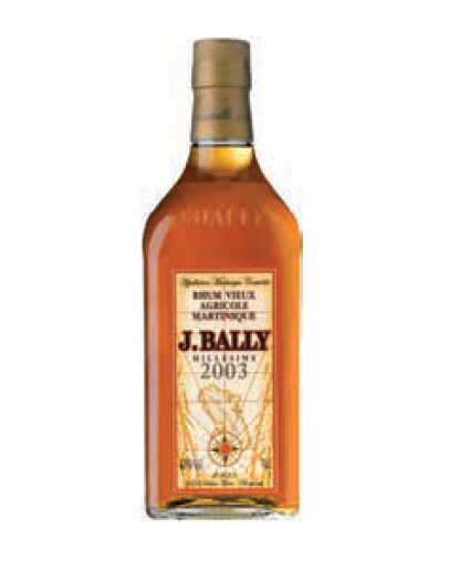 Rum Agricole J.Bally Millésime 2003