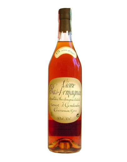 Bas Armagnac Veuve Goudoulin 15 Ans D'Age