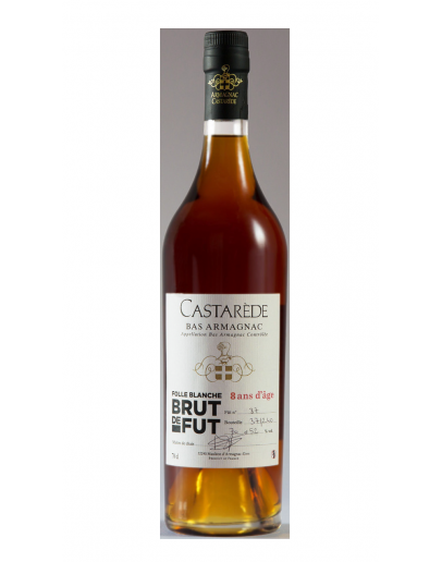 Bas Armagnac Castarede brut de fut 10 ans d'age