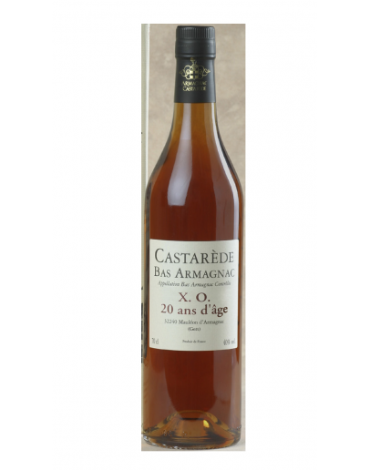 Bas Armagnac Castarede XO 20 ans d'age
