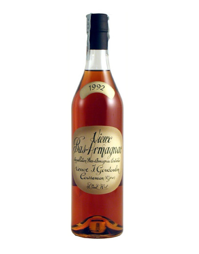 Bas Armagnac Veuve Goudoulin 1944 in cassa di legno