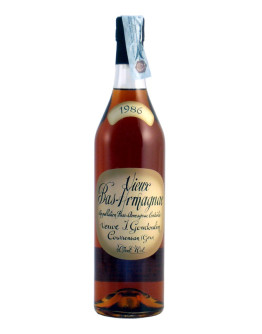 Bas Armagnac Veuve Goudoulin 1973 Brut de fut in cassa di legno