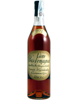 Armagnac Veuve Goudoulin 1924 in cassa di legno