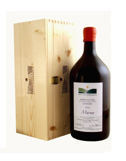 Barbera d'Alba Superiore doc 2024 - Marun 3 l in cassa di legno