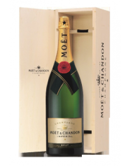 Champagne Moet Impèriale Jeroboam caisse bois