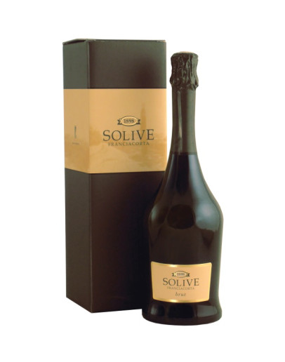 Franciacorta Solive Brut docg 2011 Magnum mit Fall